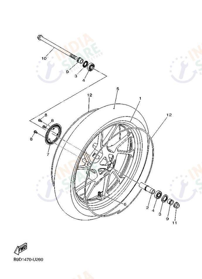 FRONT WHEEL